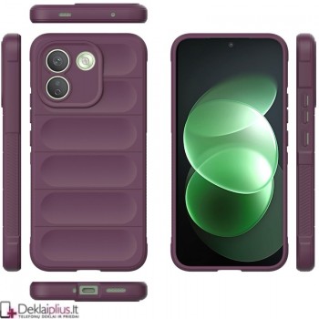 Magic Shield guminis dėklas - bordo spalvos (Xiaomi Redmi Note 17 Pro Max) Magic Shield guminis dėklas - bordo spalvos (Xiaomi Redmi Note 17 Pro Max)